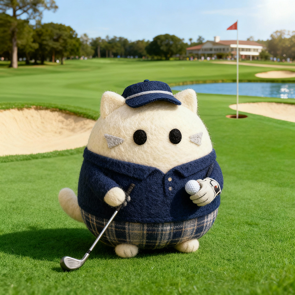 Pro Golfer Purr